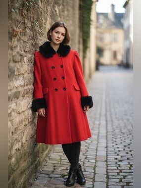 Vintage Rothschild 100% Wool Coat